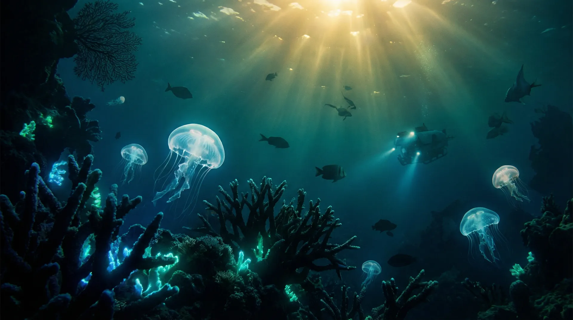 深海纪录片 - 神秘视频 海底世界探秘