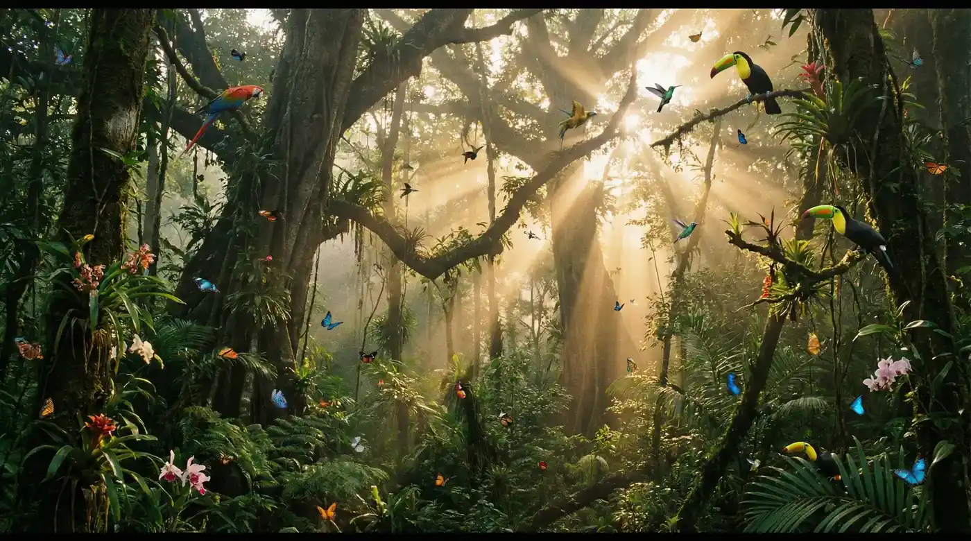 自然生态纪录片 - 神秘视频 雨林探索